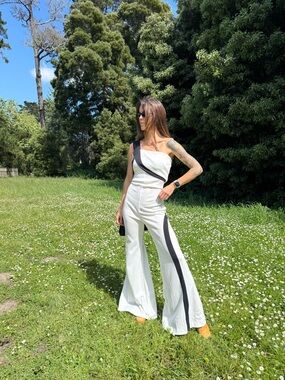 Vintage 1970s Deadstock bell bottom jumpsuit